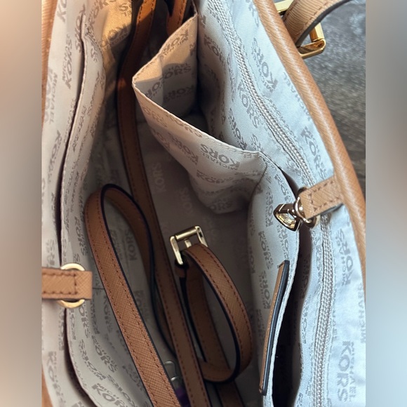 SOLD - Michael Kora XS Carry All Monstera Tote - Picture 3 of 3